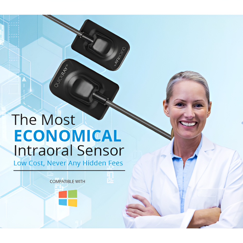NEW QuickRayDX Intra Oral Sensor Size 2 with 2 Year Manufacturer Warranty