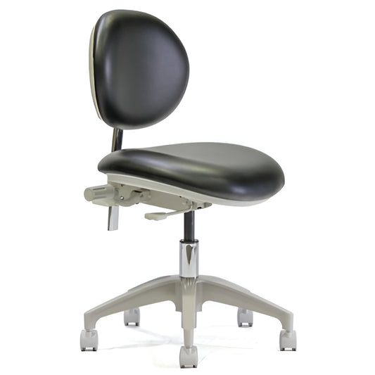 NEW Deluxe Doctors Stool Ultraleather Upholstery in Lieu of Standard