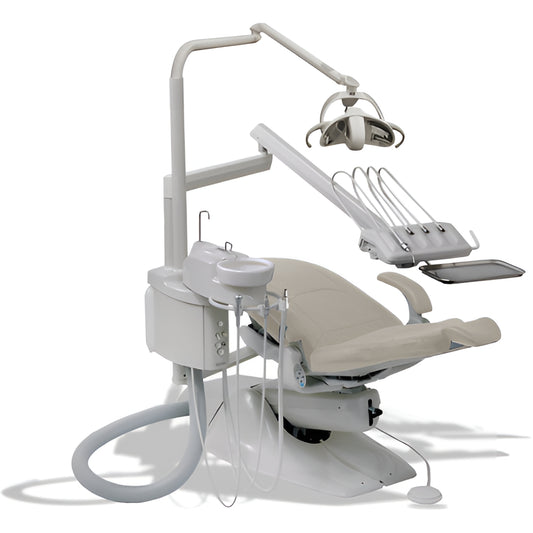 NEW Operatory System with side box, cuspidor and Euro style unit without stools