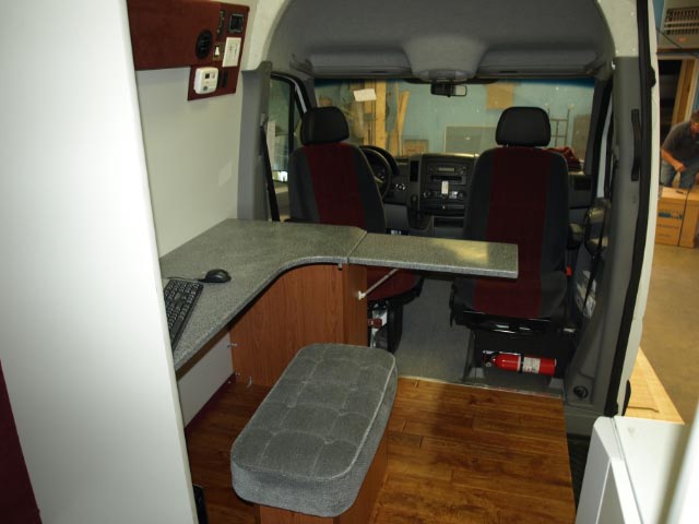 Sprinter 2500 Cargo Van fitted with NewTom VG Pan + CBCT