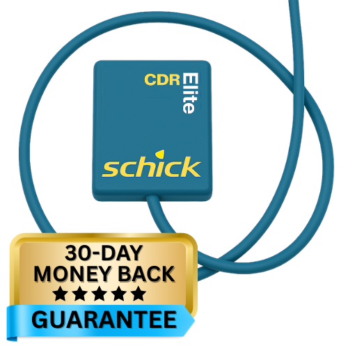 Chairside Imaging Bundle - MobileX Handheld Xray Generator and 2 x Schick CDR Elite Sensors